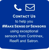 Contact Us to help you #Make Sense of Sensors using exceptional sensors from Contrinex,  ReeR and Satron.