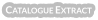 Catalogue Extract