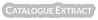 Catalogue Extract