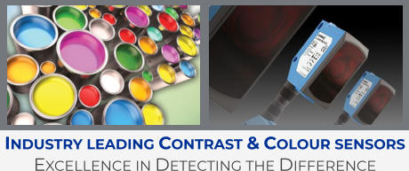 Industry leading Contrast & Colour sensors Excellence in Detecting the Difference