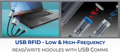USB RFID - Low & High-Frequency read/write modules with USB Comms
